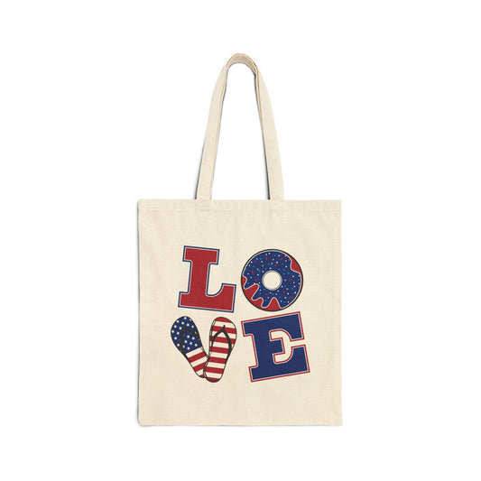 Cotton Canvas Tote Bag