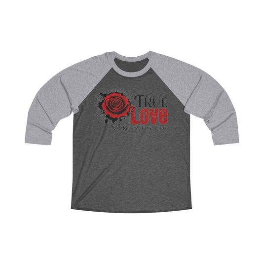 Unisex Tri-Blend 3\4 Raglan Tee